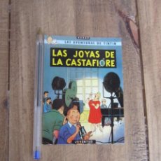 Cómics: HOJA PUBLICITARIA LAS AVENTURAS DE TINTIN. LAS JOYAS DE LA CASTAFIORE. HERGE EDI. JUVENTUD 12X8,5. Lote 299098588