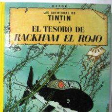 Fumetti: LAS AVENTURAS DE TINTIN - EL TESORO DE RACKHAM EL ROJO - TAPA DURA - COMIC. Lote 301538358