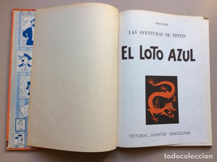 C&oacute;mics: TINT&Iacute;N EL LOTO AZUL PRIMERA EDICI&Oacute;N - Foto 8