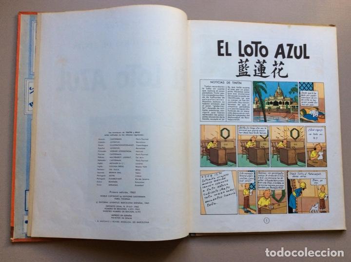 C&oacute;mics: TINT&Iacute;N EL LOTO AZUL PRIMERA EDICI&Oacute;N - Foto 9