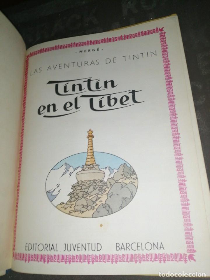 Cómics: Tintin en el Tíbet , 3 edición juventud 1967 - Foto 3 - 303426043