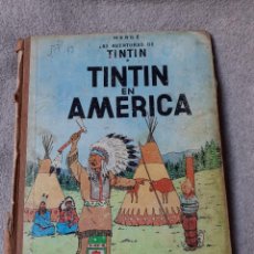 Cómics: TINTIN EN AMERICA - 1A EDICION (1968) - EDITORIAL JUVENTUD. Lote 306386418