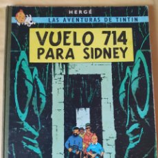 Cómics: TINTIN -VUELO 714 PARA SIDNEY - HERGUE - 2º EDICION 1971 - EDITORIAL JUVENTUD. Lote 311913328