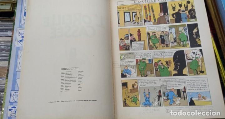 C&oacute;mics: TINTIN . L&acute;OREILLE CASEE. CASTERMAN 1947. EXTREMADAMENTE DIFICIL - Foto 2