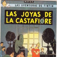 Comics : TINTIN: POSTAL PUBLICITARIA EDITORIAL JUVENTUD CON PORTADA LAS JOYAS DE LA CASTAFIORE - CLC. Lote 315381348