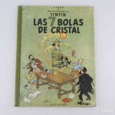 Cómics: TINTIN LAS 7 BOLAS DE CRISTAL 2ª EDICIÓN ESPAÑOLA 1967 JUVENTUD HERGÉ