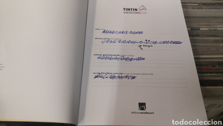 C&oacute;mics: Agenda Tint&iacute;n 2022 diary - Foto 3