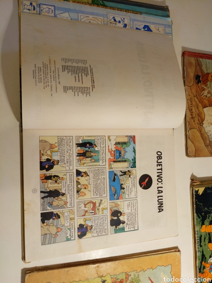 C&oacute;mics: LOTE TINTIN 1 - 2 - 3 Y 4 EDICI&Oacute;N - Foto 6