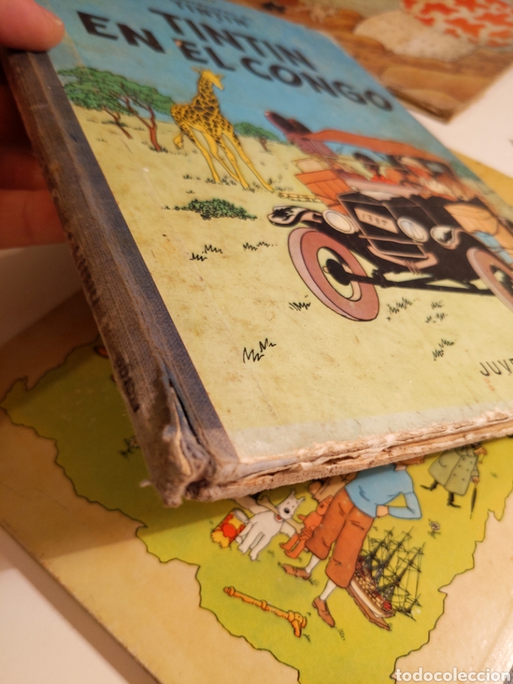 C&oacute;mics: LOTE TINTIN 1 - 2 - 3 Y 4 EDICI&Oacute;N - Foto 7