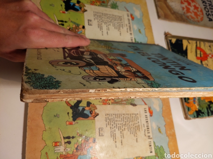 C&oacute;mics: LOTE TINTIN 1 - 2 - 3 Y 4 EDICI&Oacute;N - Foto 9