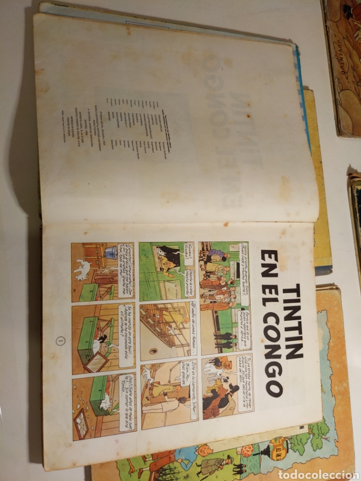 C&oacute;mics: LOTE TINTIN 1 - 2 - 3 Y 4 EDICI&Oacute;N - Foto 12