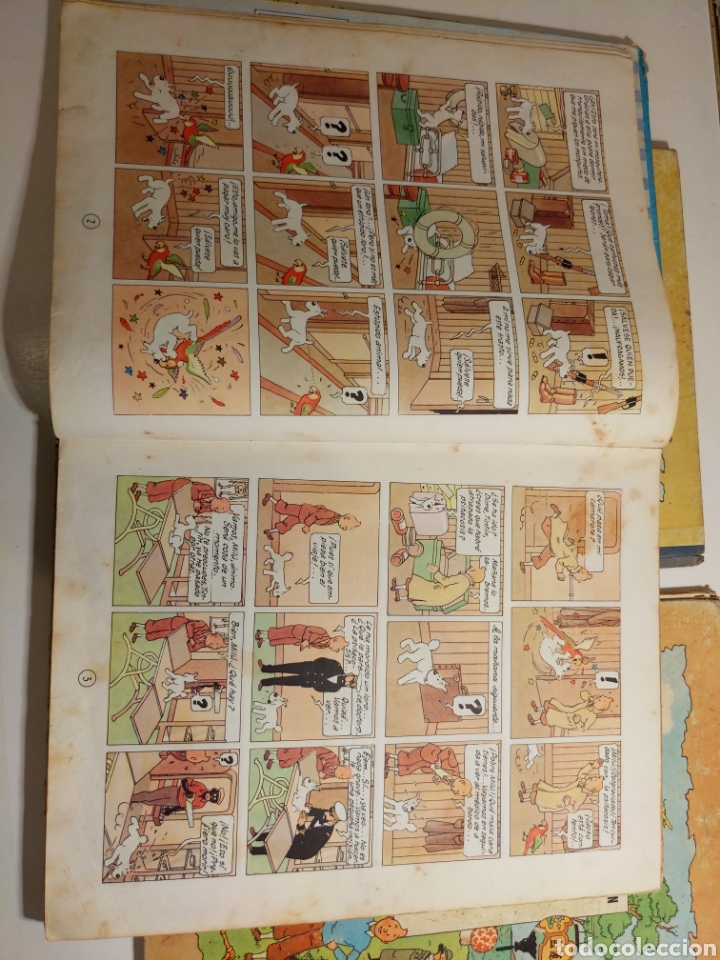 C&oacute;mics: LOTE TINTIN 1 - 2 - 3 Y 4 EDICI&Oacute;N - Foto 13