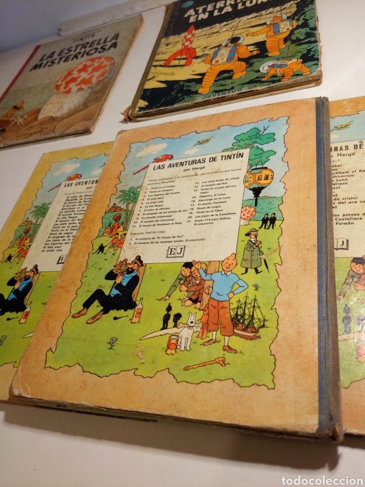 C&oacute;mics: LOTE TINTIN 1 - 2 - 3 Y 4 EDICI&Oacute;N - Foto 15