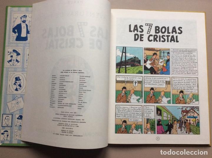 C&oacute;mics: TINT&Iacute;N LAS 7 BOLAS DE CRISTAL CUARTA EDICI&Oacute;N EXCELENTE ESTADO - Foto 5