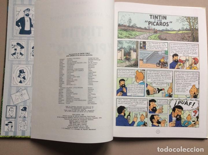 C&oacute;mics: TINT&Iacute;N Y LOS PICAROS SEXTA EDICI&Oacute;N EXCELENTE ESTADO - Foto 5