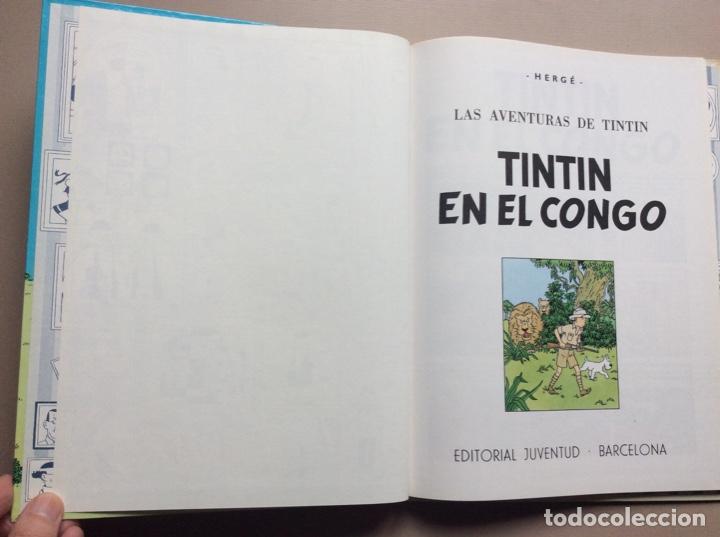 C&oacute;mics: TINT&Iacute;N EN EL CONGO NOVENA EDICI&Oacute;N EXCELENTE ESTADO - Foto 4