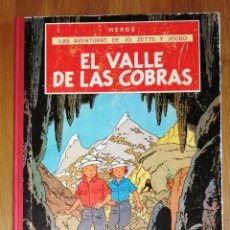Fumetti: EL VALLE DE LAS COBRAS (LAS AVENTURAS DE JO, ZETTE Y JOCKO) / HERGÉ. - 1ª ED. - JUVENTUD, 1972. Lote 330145623