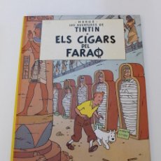 Cómics: LAS AVENTURAS DE TINTIN - ELS CIGARS DEL FARAO - EN CATALAN - JUVENTUT - 12º EDICION 1993. Lote 330677593