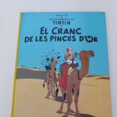 Cómics: LAS AVENTURAS DE TINTIN - EL CRANC DE LES PINCES D´OR - EN CATALAN - JUVENTUT - 11º EDICION 1993. Lote 330722858