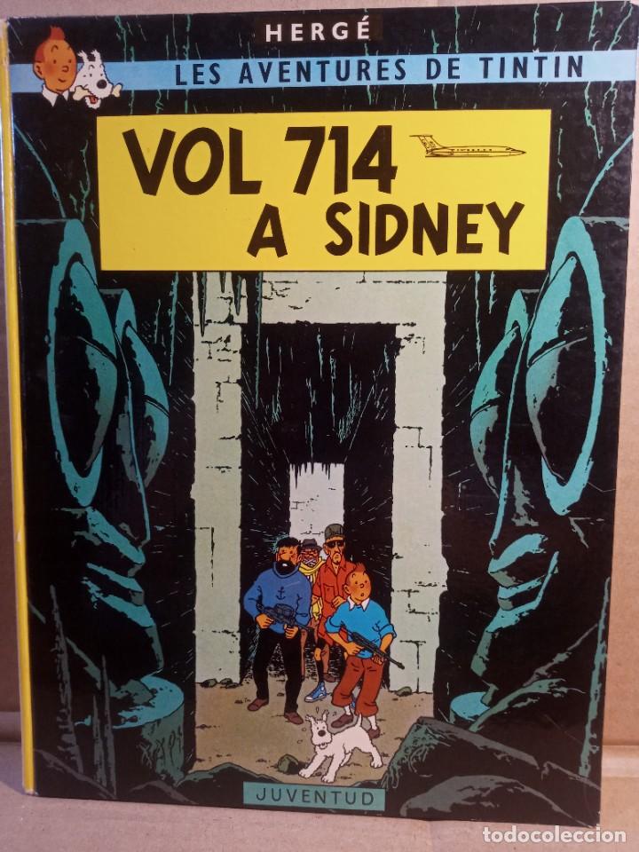 C&oacute;mics: Les aventures de Tint&iacute;n - Ed. Joventut. - Foto 1