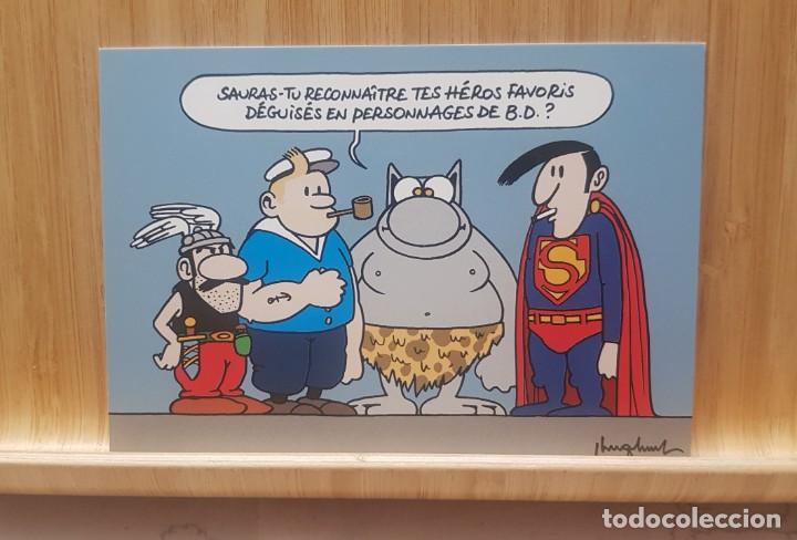 C&oacute;mics: Postal de Tint&iacute;n - Philippe Geluch - Foto 1