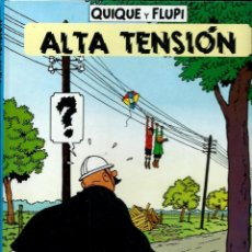 Cómics: HERGE - QUIQUE Y FLUPI - ALTA TENSION - ED. JUVENTUD 1991 1ª EDICION - UNICO EN TC. Lote 342396918