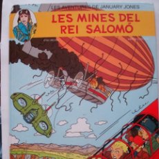 Fumetti: LES AVENTURES DE JANUARY JONES Nº 3 LES MINES DEL REI SALOMÓ (JOVENTUT). Lote 345683793