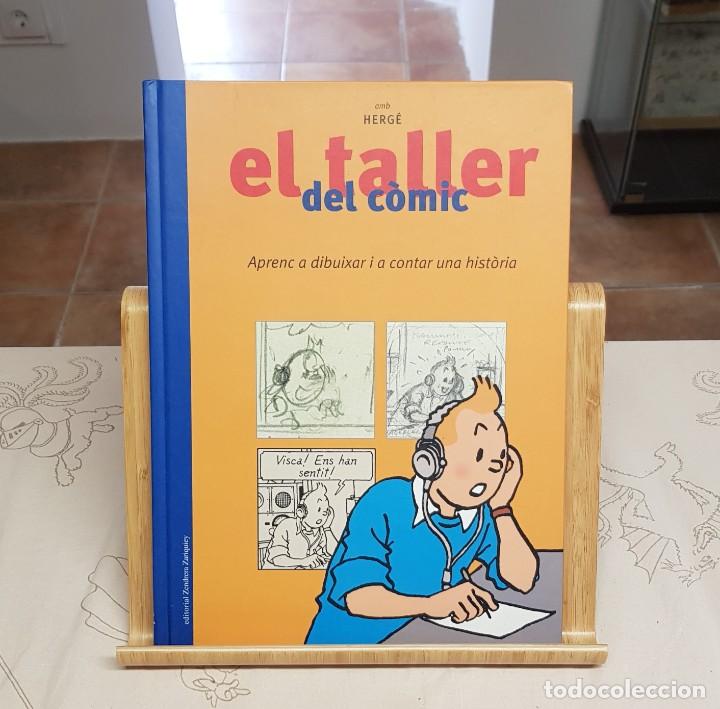C&oacute;mics: Libro Tint&iacute;n &rdquo;Taller del c&ograve;mic&rdquo; en catal&aacute;n - Foto 1