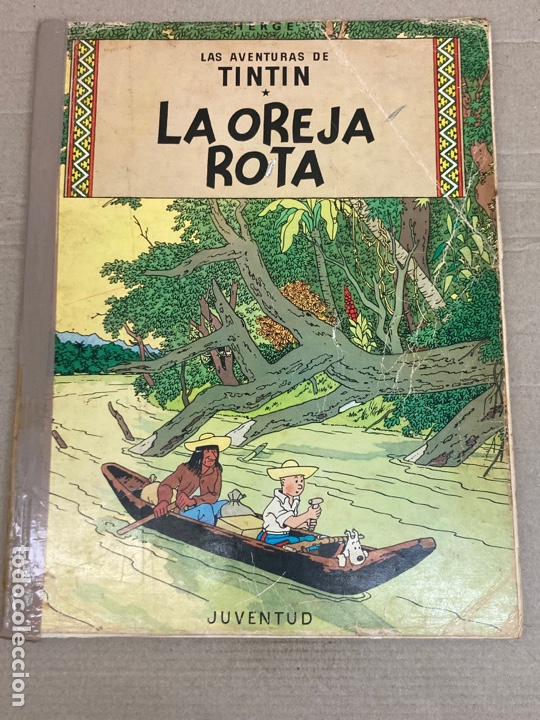 C&oacute;mics: C&oacute;mic 1979 LAS AVENTURAS DE TINTIN LA OREJA ROTA - Foto 1