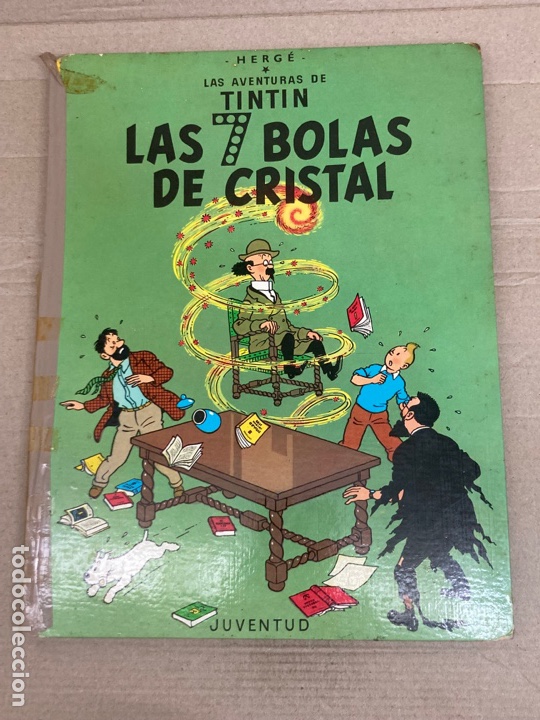 C&oacute;mics: C&oacute;mic &bull;HERG&Eacute; LAS AVENTURAS DE TINTIN LAS BOLAS DE CRISTAL - Foto 1