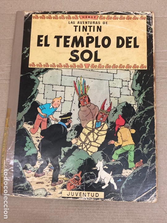 C&oacute;mics: C&Oacute;MIC LAS AVENTURAS DE TINTIN EL TEMPLO DEL SOL - Foto 1