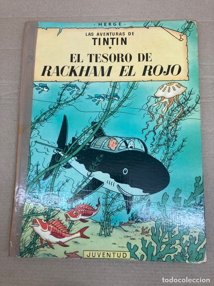 C&oacute;mics: C&oacute;mic HERG&Eacute; LAS AVENTURAS DE TINTIN EL TESORO DE PACKHAM EL ROJO - Foto 1