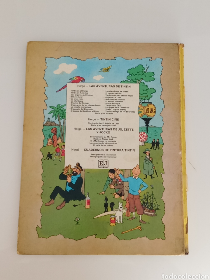 C&oacute;mics: Tint&iacute;n en el Congo. Editorial Juventud. Sexta edici&oacute;n 1982 - Foto 5