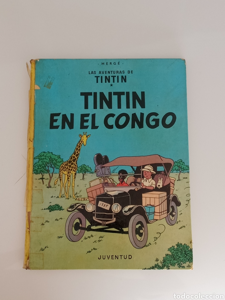 C&oacute;mics: Tint&iacute;n en el Congo. Editorial Juventud. Sexta edici&oacute;n 1982 - Foto 1
