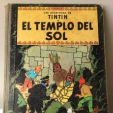 Cómics: TINTIN EL TEMPLO DEL SOL , AÑO 1969 , LOMO DE TELA. Lote 357125130