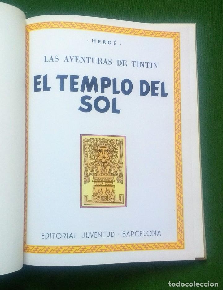 C&oacute;mics: TINTIN Y EL TEMPLO DEL SOL - 6&ordf; EDICION 1981. - Foto 4