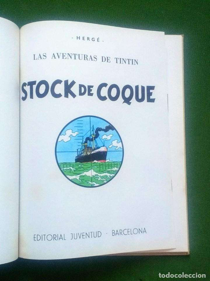 C&oacute;mics: TINTIN- STOCK DE COQUE - 9&ordf; EDICION 1982. - Foto 4