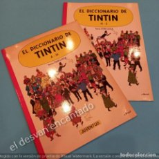 Cómics: EL DICCIONARIO DE TINTÍN - TONI COSTA - 2 VOLÚMENES - EDITORIAL JUVENTUD - AÑO 1996.. Lote 359190620