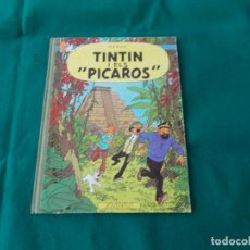 Fumetti: TINTIN CATALAN LOMO DE TELA LOS PICAROS PRIMERA EDICION OCTAVA 1989 ESTINTIN. Lote 361095565