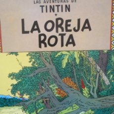 Comics : TINTIN - LA OREJA ROTA - ED. JUVENTUD - TAPA BLANDA. Lote 361599325