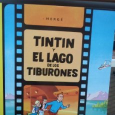 Comics : TINTIN - TINTIN Y EL LAGO DE LOS TIBURONES - ED. JUVENTUD - TAPA BLANDA. Lote 361599990