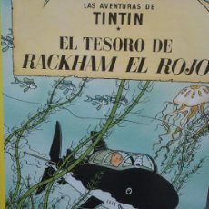 Cómics: TINTIN - EL TESORO DE RACKHAM EL ROJO - ED. JUVENTUD - TAPA BLANDA. Lote 361600135