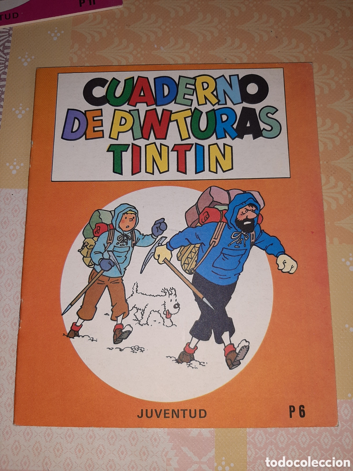 C&oacute;mics: Cuaderno de pinturas Tint&iacute;n P 6 - Foto 1