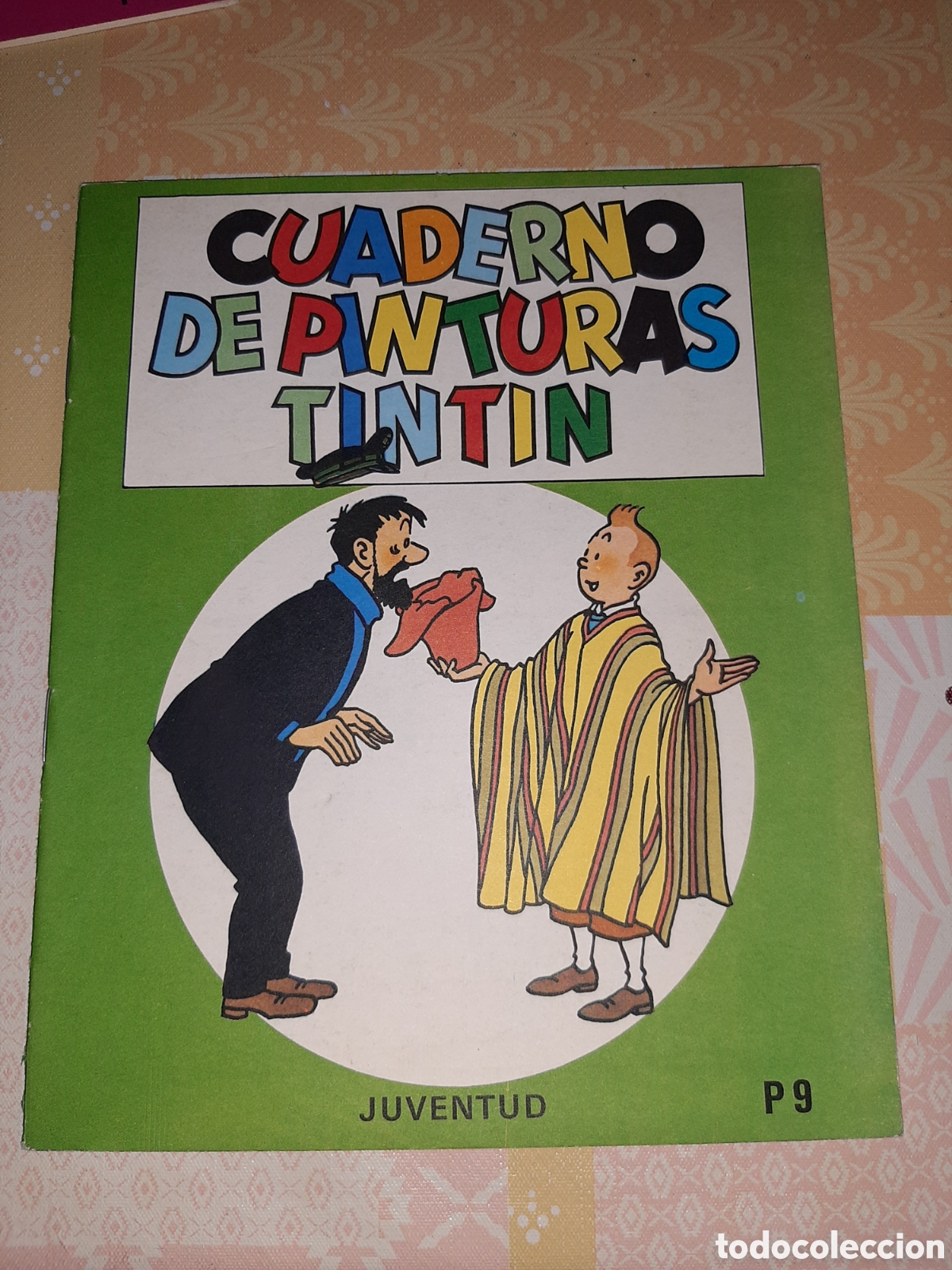 C&oacute;mics: Cuaderno de pinturas Tint&iacute;n P 9 - Foto 1