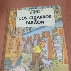 Comics: LAS AVENTURAS DE TINTÍN “LOS CIGARROS DE FARAÓN “. HERGÉ.1A. ED. 1964.. Lote 362895040