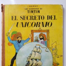 Cómics: TINTIN EL SECRETO DEL UNICORNIO 3ª EDICIÓN 1965 JUVENTUD. Lote 363535875