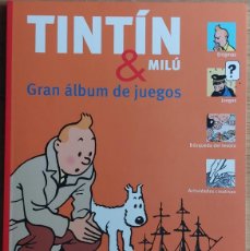 Cómics: TINTIN & MILÚ - GRAN LIBRO DE JUEGOS- ZENDRERA- RÚSTICA- PORTADA NARANJA - 2011. MUY BUEN ESTADO. Lote 366189081