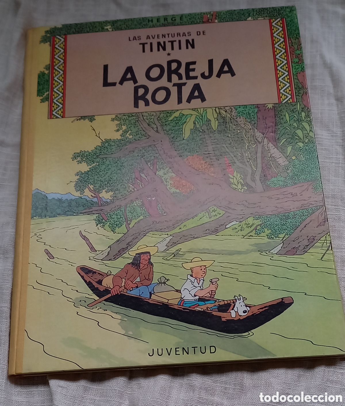 C&oacute;mics: TINTIN. LA OREJA ROTA. EDICION 1966. - Foto 1