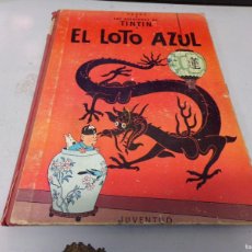Cómics: HERGE - TINTIN - EL LOTO AZUL - EDITORIAL JUVENTUD 1965 1ª PRIMERA EDICION