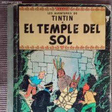 Cómics: LES AVENTURES DE TINTIN. EL TEMPLE DEL SOL. JUVENTUD 1965. PRIMERA EDICIO. LOMO DE TELA.